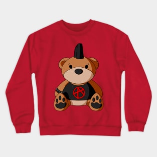 Anarchy Teddy Bear Crewneck Sweatshirt